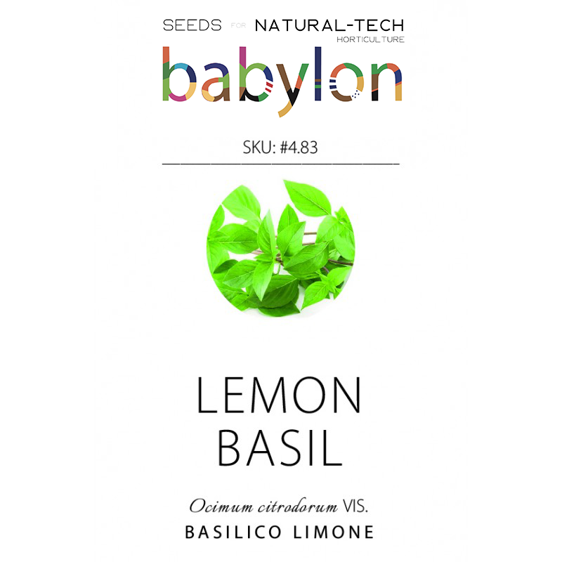 compra basilico limone