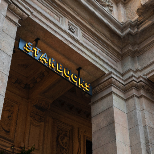 Starbucks insegna