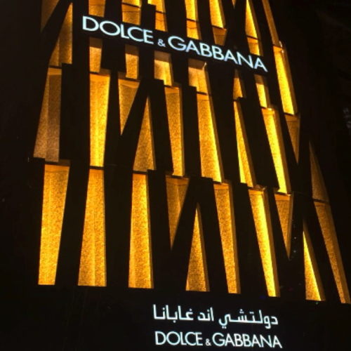 Dolce e gabbana lighting